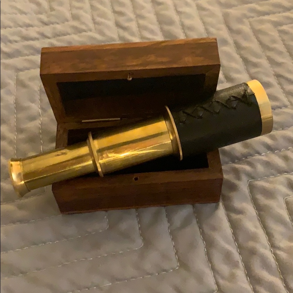 Pirate looking glass prop